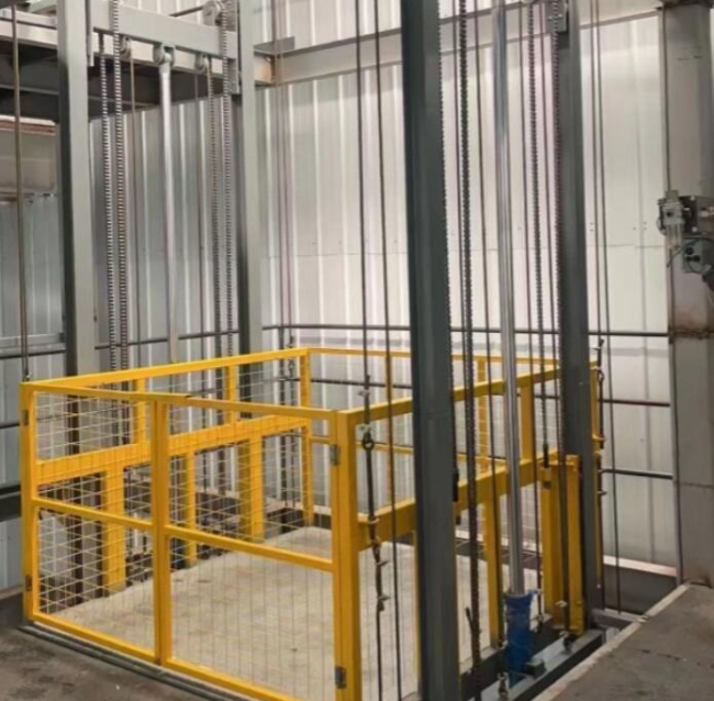 安达导轨式升降机一般加工周期